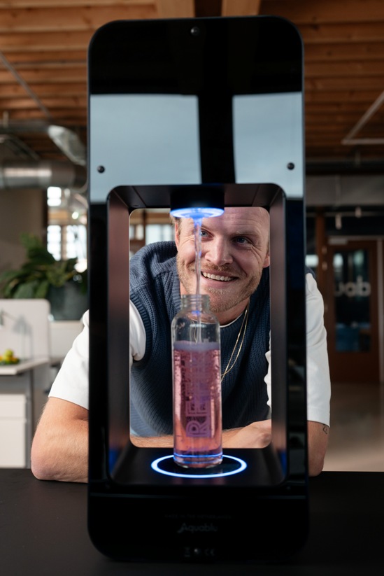 Get your personalized drink in 3 steps